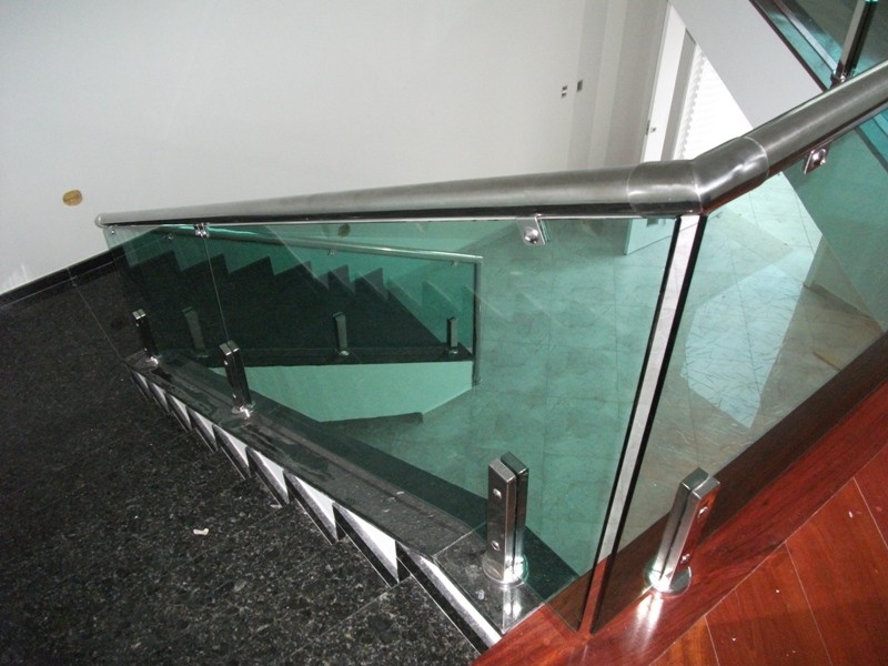 Corrimão com Vidro Preço no Jardim Paulista - Corrimão de Aço Inox para Escada