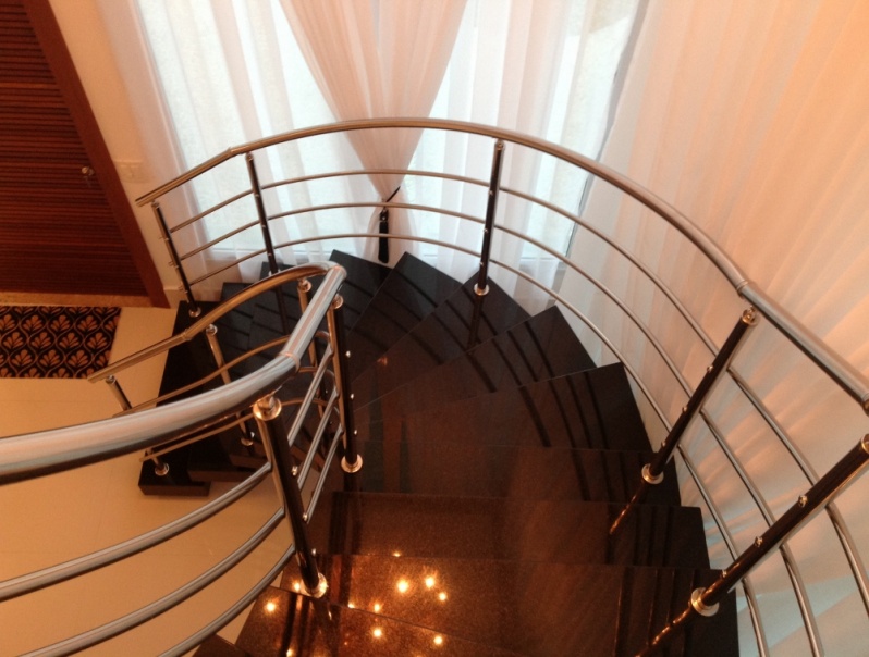 Empresa de Corrimão de Inox para Escada Caracol na Bela Vista - Corrimão de Aço Inox para Escada