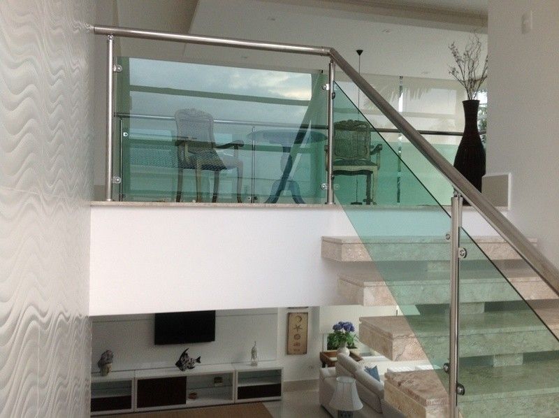 Fábrica de Corrimão em Vidro Temperado na Vila Mariana - Corrimão para Escada