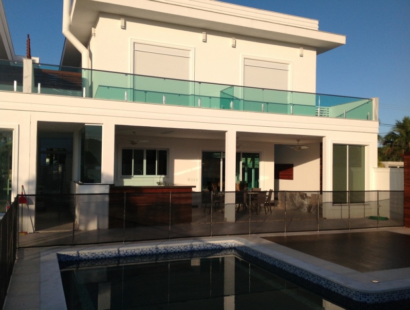 Instalação de Guarda Corpo de Inox para Piscina na Vila Leopoldina - Guarda Corpo de Aço Inox Escovado