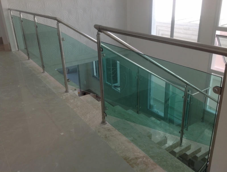 Instalação de Guarda Corpo de Inox para Sacada em Pinheiros - Guarda Corpo de Inox para Piscina